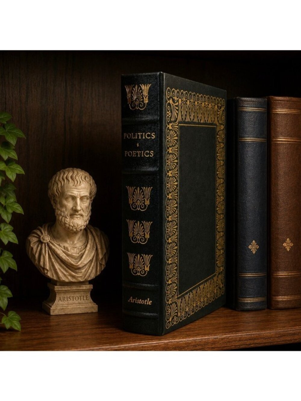 Aristotle Politics & Poetics Easton Press Leather Bound Collectors Edition 1979